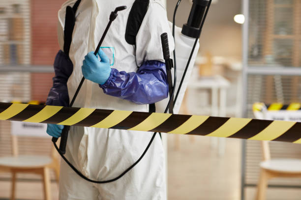 Professional Infectious Disease Decontamination technician working in Peru, IL